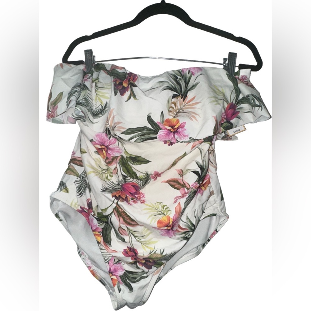 *NWT* Kona Sol Floral One Piece Swimsuit